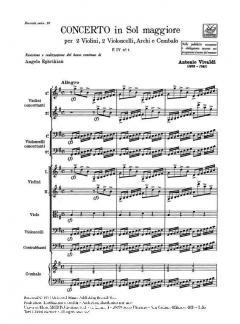 Concerto G-Dur F 4/1 T 26 (Antonio Vivaldi) 