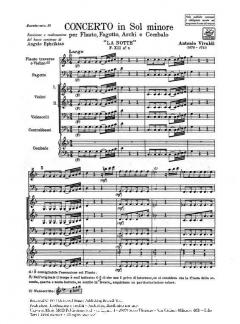 Concerto G-Moll F 12/5 La Notte RV 104 T 33 (Antonio Vivaldi) 