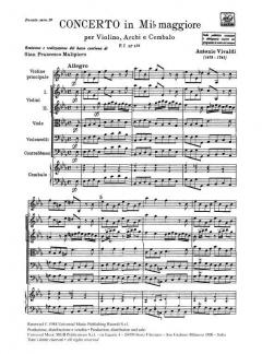 Concerto Es-Dur F 1/131 T 304 RV 261 (Antonio Vivaldi) 