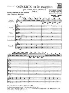 Concerto D-Dur F 1/153 T 335 RV 219 (Antonio Vivaldi) 
