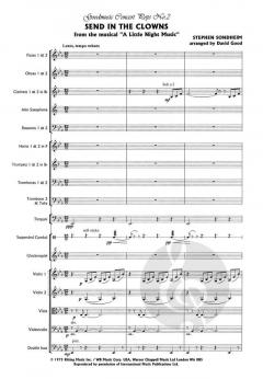 Send In the Clowns von Stephen Sondheim 