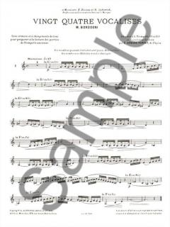 24 Vocalises von Marco Bordogni für Trompete im Alle Noten Shop kaufen