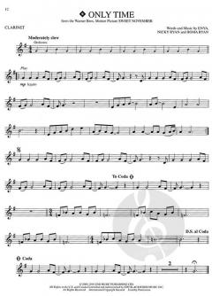Movie Songs For Clarinet 