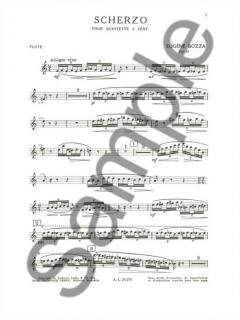 Scherzo Op. 48 von Eugene Bozza für Holzbläser Quintett im Alle Noten Shop kaufen