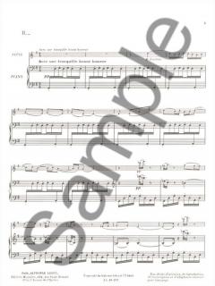 Histoires No. 2 Le Petit Ane Blanc Flute Trav. et Piano von Jacques Ibert 