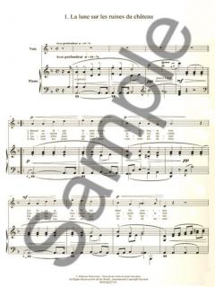 Chants Du Japon pour Chant (Soprano) et Piano (Recueil) 