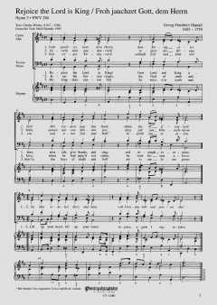 Händel: Three Wesley hymns (Georg Friedrich Händel) 