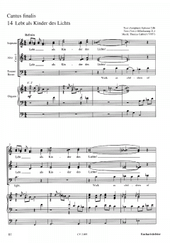 Chorbuch Pueri Cantores 