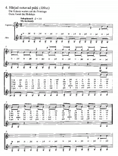 Tormis: 8 estnische lyrische Volkslieder (Download) 