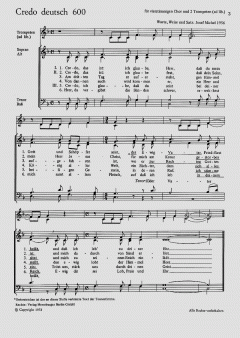 Anhang 71: Chorheft 