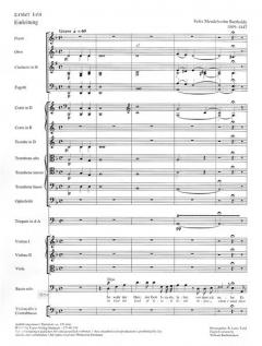 Elias MWV A 25 - Partitur, kartoniert von Felix Mendelssohn Bartholdy 
