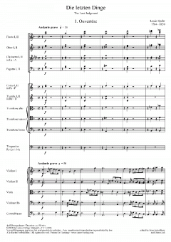 Die letzten Dinge op. 61 von Louis Spohr 