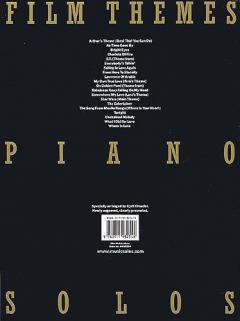 Film Themes Piano Solos von Friederich Hollander 
