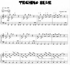 Popline Blue von Alexander Jekic 