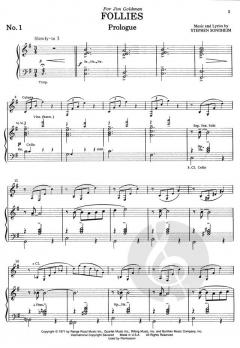 Follies von Stephen Sondheim 