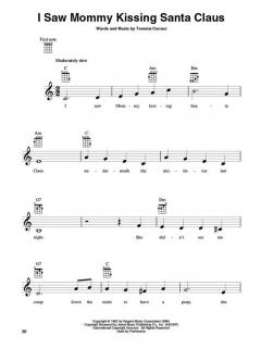 Christmas Songs For Ukulele im Alle Noten Shop kaufen