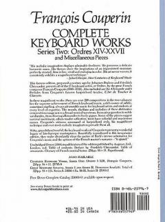 Complete Keyboard Works Series 2 von François Couperin 