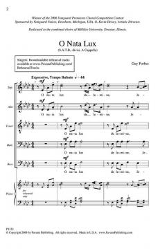 O Nata Lux von Guy Forbes (Download) 