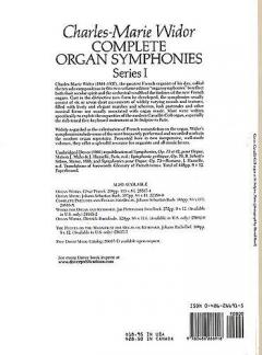 Complete Organ Symphonies Series 1 von Charles-Marie Widor 