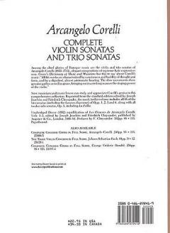 Complete Violin And Trio Sonatas (Arcangelo Corelli) 