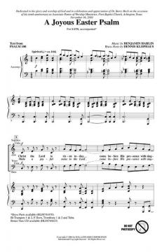 A Joyous Easter Psalm (Benjamin Harlan) 