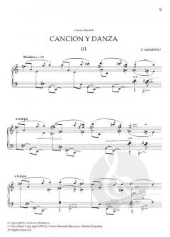 Cancion Y Danza I, II, III, IV von Federico Mompou 