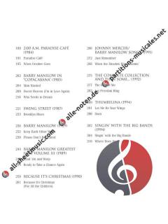 Barry Manilow Anthology 