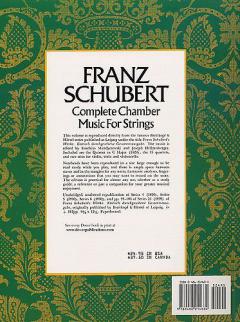 Complete Chamber Music for Strings von Franz Schubert 