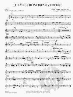 Themes from 1812 Overture von Peter Iljitsch Tschaikowsky (Download) 