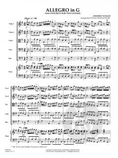 Allegro in G von Antonio Vivaldi 