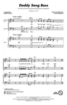 Daddy Sang Bass von Carl Lee Perkins (Download) 