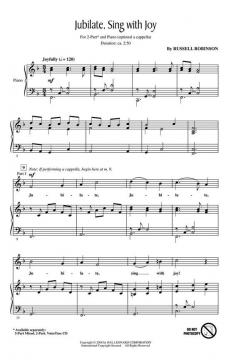 Jubilate, Sing With Joy von Russell L. Robinson (Download) 