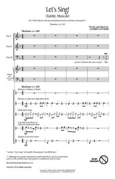 Let's Sing (Tuimbe, Masicule) Discovery Level 3 (Audrey Snyder) 