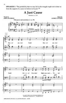 Abraham Lincoln: A Lasting Peace von Audrey Snyder (Download) 