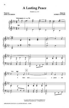 Abraham Lincoln: A Lasting Peace von Audrey Snyder (Download) 