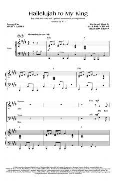 Hallelujah To My King von Brenton Brown (Download) 