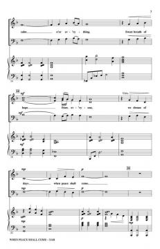 When Peace Shall Come (John Jacobson) 