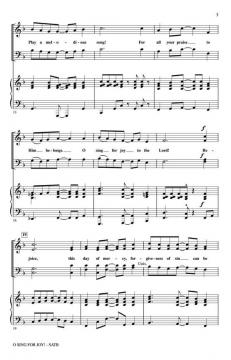 O Sing For Joy! von Stan Pethel (Download) 