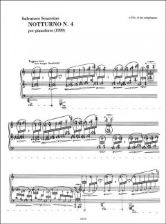 Notturno N. 4, Per Pianoforte von Salvatore Sciarrino 