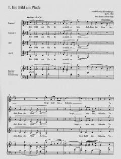 Weltliche Chormusik I für gleiche Stimmen (Joseph Gabriel Rheinberger) 
