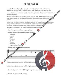 Step By Step Piano Course Book 1 von Edna-Mae Burnam 