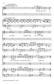 The Light In The Piazza (Choral Highlights) von John Purifoy (Download) 