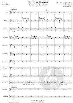 Un baccio di mano von Wolfgang Amadeus Mozart (Download) 