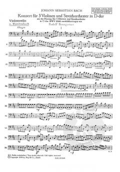 Konzert in D-Dur BWV 1064 von Johann Sebastian Bach 