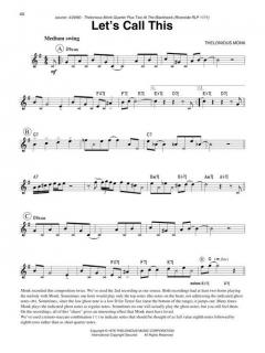 Thelonious Monk Fake Book C 