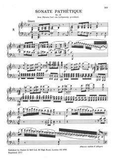 Sonata in C Minor, Op. 13 von Ludwig van Beethoven 