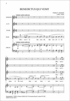 Benedictus And Agnus Dei (Charles Villiers Stanford) 