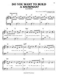 The Disney Collection Easy Piano 