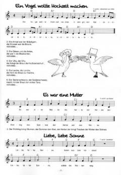 Melodika Liederheft von Alexander Jekic 