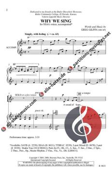 Why We Sing New Voicings! (Greg Gilpin) 
